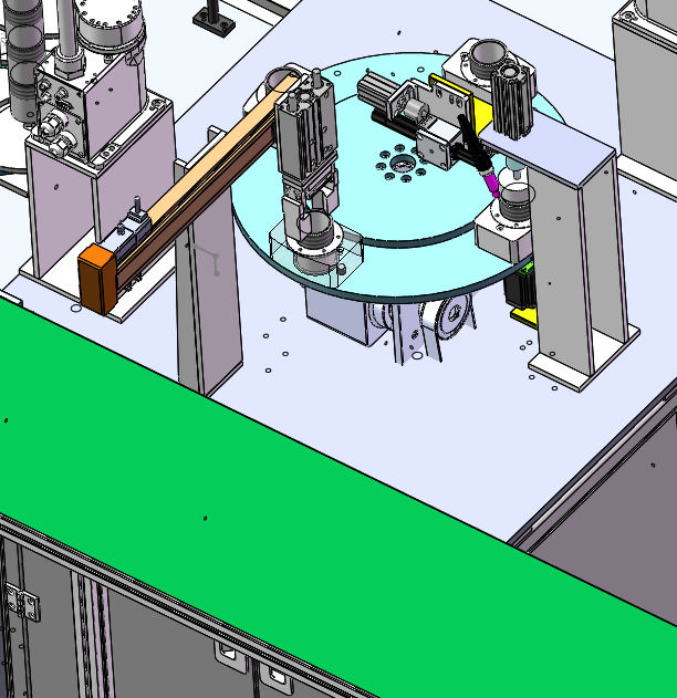 加油口自动上料焊接线sw21